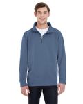 Comfort Colors Adult Quarter-Zip Sweatshirt Blue Jean