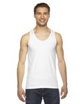 American Apparel Unisex Fine Jersey Tank WHITE