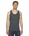 American Apparel Unisex Fine Jersey Tank Asphalt