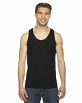 American Apparel Unisex Fine Jersey Tank BLACK