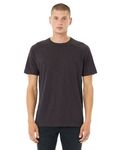 Bella + Canvas Men's Heather CVC Raglan T-Shirt Dark Gry Heather