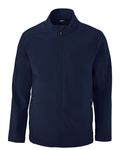CORE365 Men's Tall Cruise Two-Layer Fleece Bonded SoftShell Jacket Classic Navy