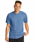 Hanes Adult Cool DRI with FreshIQ T-Shirt Light Blue