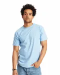 Hanes Unisex Beefy-T T-Shirt Light Blue