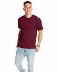 Hanes Unisex Beefy-T T-Shirt Maroon