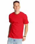 Hanes Unisex Beefy-T T-Shirt Athletic Red