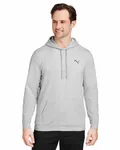 Puma Golf Men's Cloudspun Progress Hooded Sweatshirt HIGH RISE HTHR