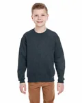Jerzees Youth NuBlend Fleece Crew Black Heather