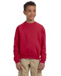 Jerzees Youth NuBlend Fleece Crew True Red