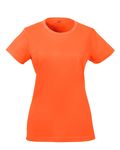 UltraClub Ladies' Cool & Dry Sport Performance InterlockT-Shirt Bright Orange