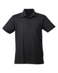 UltraClub Youth Cool & Dry Mesh PiquPolo BLACK