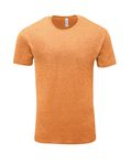 Threadfast Apparel Unisex Triblend Short-Sleeve T-Shirt Orange Triblend
