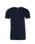 Next Level Apparel Men's Sueded V-Neck T-Shirt Midnight Navy