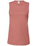 Bella + Canvas Ladies' Jersey Muscle Tank Mauve