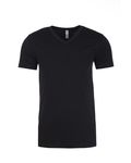 Next Level Apparel Men's Sueded V-Neck T-Shirt BLACK