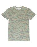 Threadfast Apparel Unisex Ultimate CVC T-Shirt Green Hex Camo