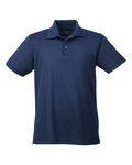 UltraClub Youth Cool & Dry Mesh PiquPolo Navy