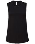 Bella + Canvas Ladies' Jersey Muscle Tank BLACK