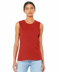 Bella + Canvas Ladies' Jersey Muscle Tank RED