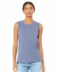Bella + Canvas Ladies' Jersey Muscle Tank Lavender Blue