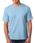 Bayside Adult 5.4 oz., 100% Cotton T-Shirt Light Blue