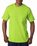 Bayside Adult 6.1 oz., 100% Cotton T-Shirt Lime Green