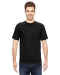 Bayside Adult 6.1 oz., 100% Cotton T-Shirt BLACK