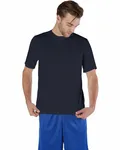 Champion Adult 4.1 oz. Double Dry Interlock T-Shirt Navy
