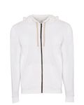 Next Level Apparel Unisex Zip Hoody WHITE