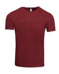 Threadfast Apparel Unisex Triblend Short-Sleeve T-Shirt Card Blck Trblnd