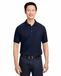 Harriton Men's Charge Snag and Soil Protect Polo DARK NAVY