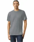 American Apparel Unisex Triblend Short-Sleeve Track T-Shirt Athletic Grey