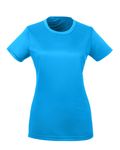 UltraClub Ladies' Cool & Dry Sport Performance InterlockT-Shirt Sapphire