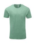 Threadfast Apparel Unisex Triblend Short-Sleeve T-Shirt Green Triblend