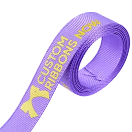 Grosgrain Ribbon - Custom Canvas Now