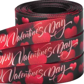 Heat Transferred Grosgrain Ribbon - Custom Canvas Now
