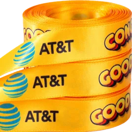 Heat Transferred Double Face Satin Ribbons - Custom Canvas Now