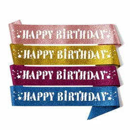 Glitter Sash - Custom Canvas Now