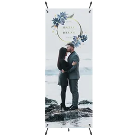 Adjustable X Banner Stands - Custom Canvas Now