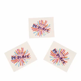 Custom Rainbow Glitter Tattoos - Custom Canvas Now