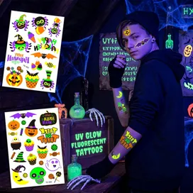 UV Glow Fluorescent Tattoos - Custom Canvas Now