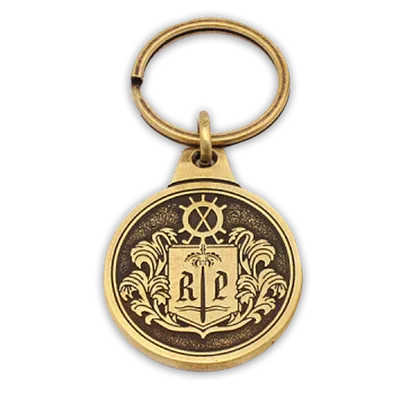Die Struck Keychain Die Struck Keychain