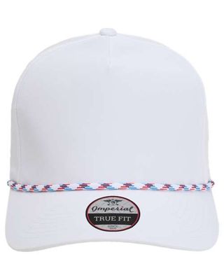 White/ Light Blue-Red White/ Light Blue-Red - Custom Canvas Now