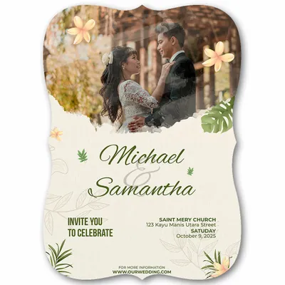 Invitation & Announcement Cards - Custom Canvas Now