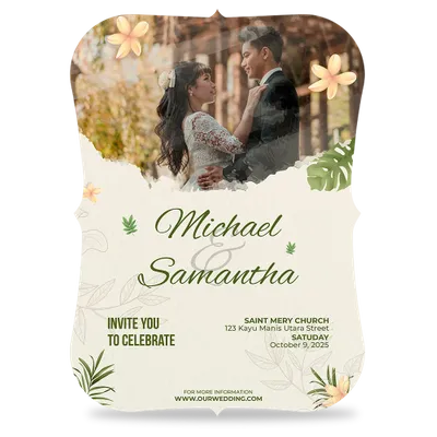 Invitation & Announcement Cards - Custom Canvas Now