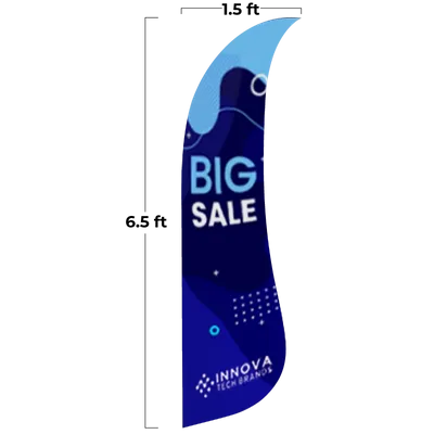 1.9 ft x 6.5 ft - Custom Canvas Now