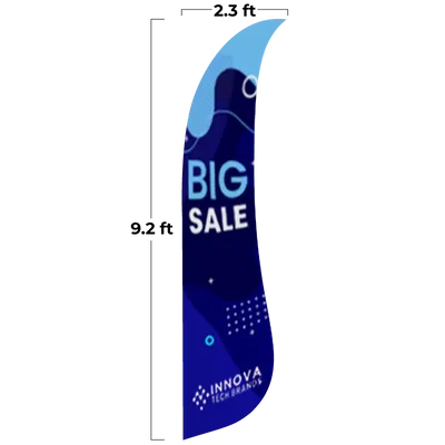 2.3 ft x 9.2 ft - Custom Canvas Now