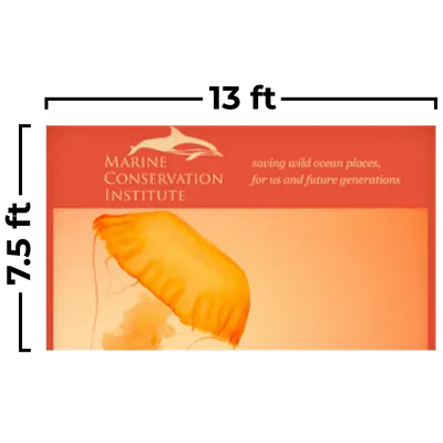 13 x 7.5 ft - Custom Canvas Now