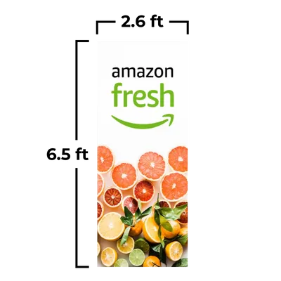 2.6 x 6.5 ft - Custom Canvas Now