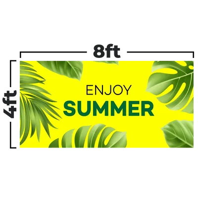 8 x 4 ft - Custom Canvas Now